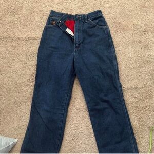 Wrangler Dark Blue Women's Straight Leg Jeans